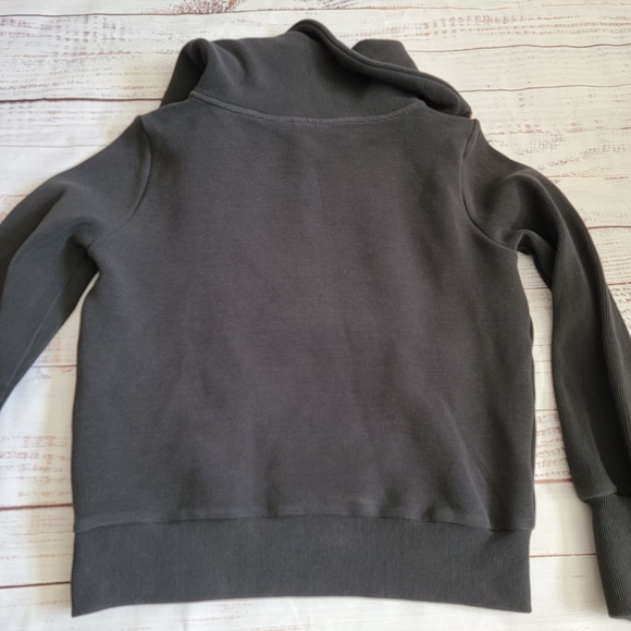 Varley Vine Ribbed Half Zip Pullover Black Women's Small - Picture 8 of 10